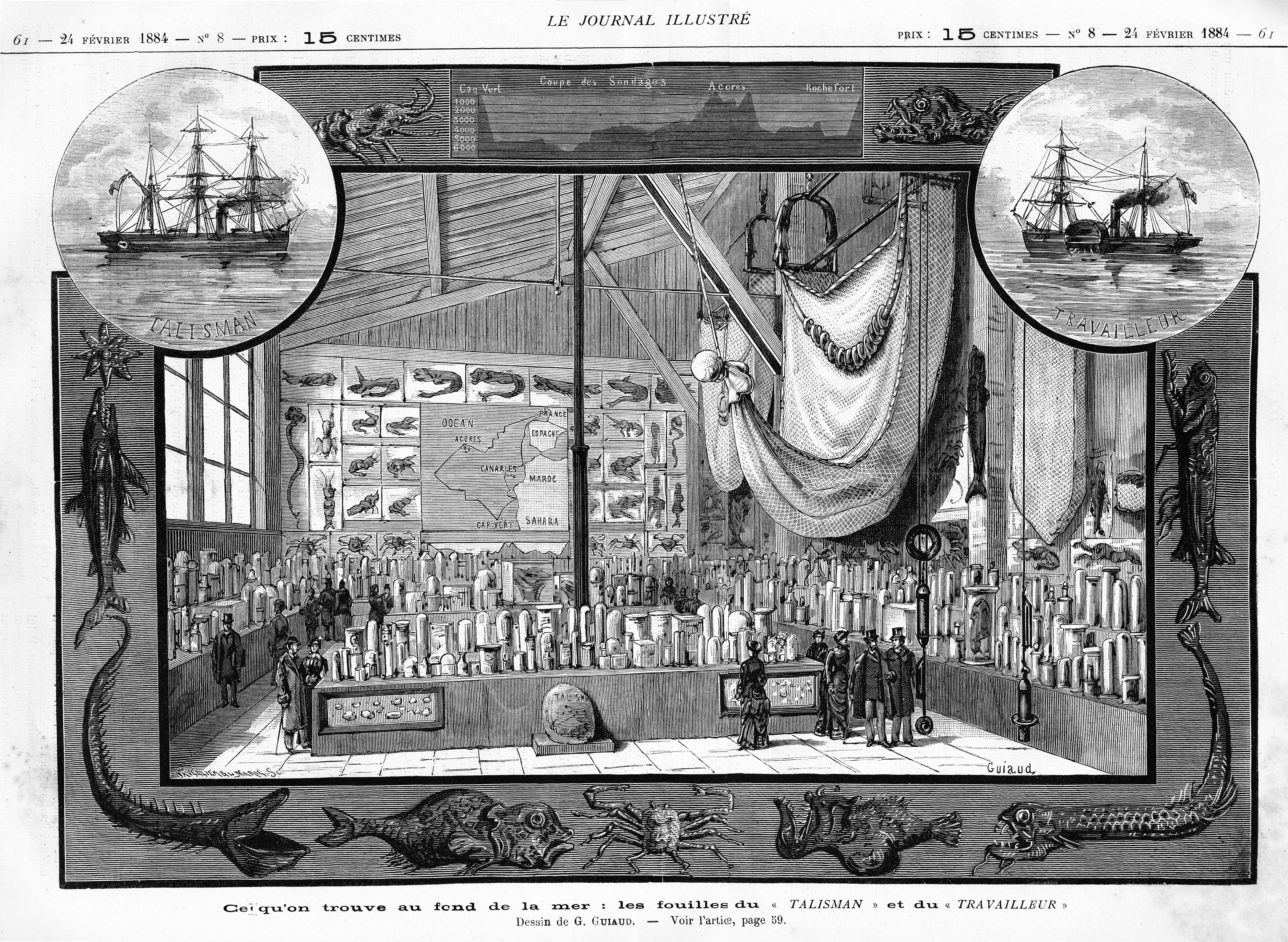 The 1884 Exposition of the Travailleur and the Talisman
