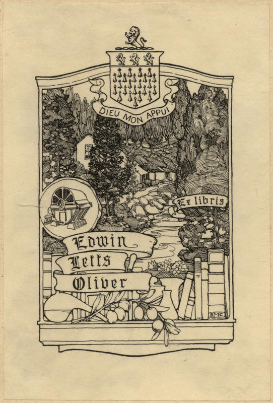 Oliver Bookplate