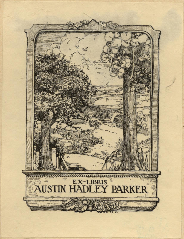 Austin Hadely Parker Bookplate