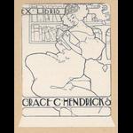 Bookplate of Grace C Hendricks