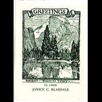 Bookplate of Janice C. Blasdale.