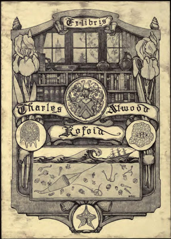 The book plate of C. A. Kofoid