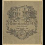 Bookplate of Robert Truman Barber