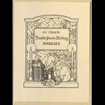 Bookplate of Franklin Porter Nutting.
